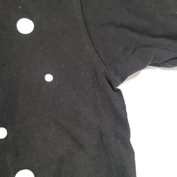 Peanuts Casual Graphic Short Sleeve Crew Neck Shirt Mens Size Medium M Black - Picture 4 of 9